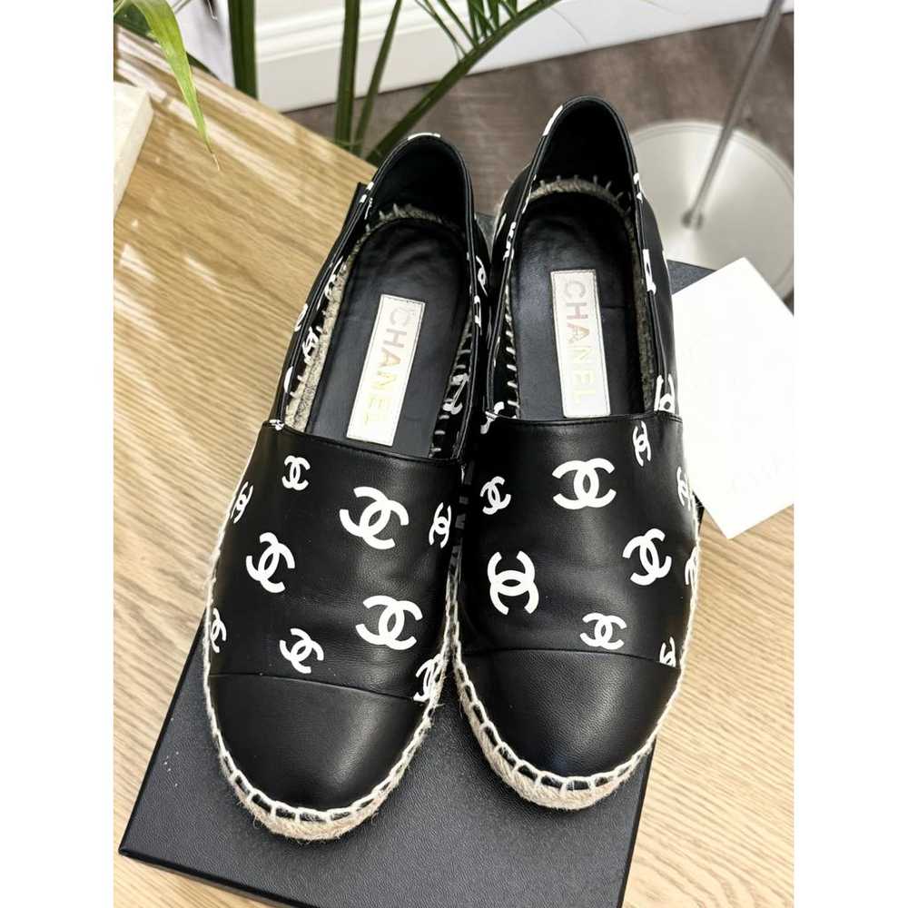 Chanel Leather espadrilles - image 2