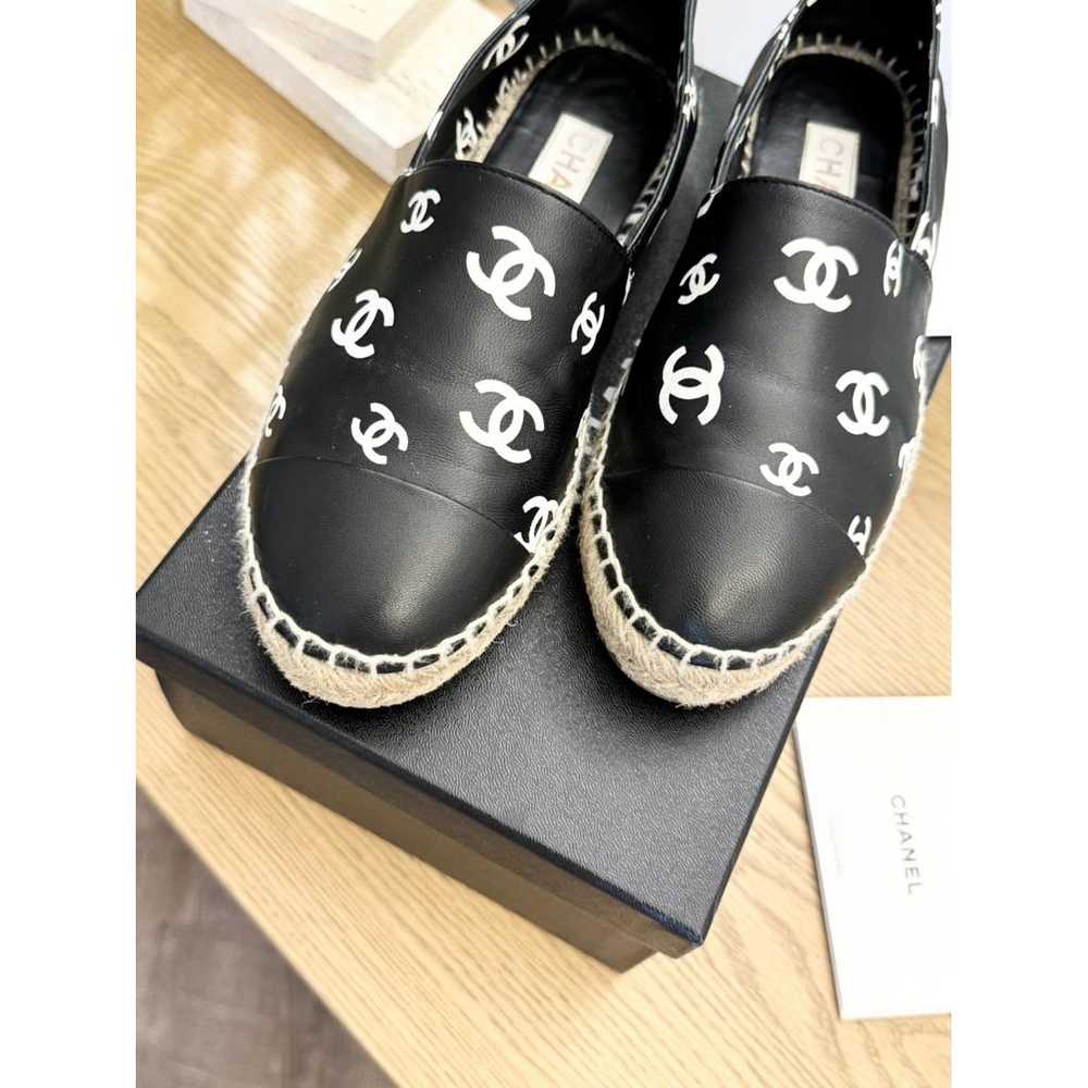 Chanel Leather espadrilles - image 3