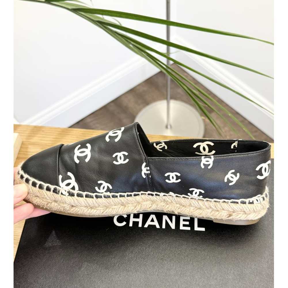 Chanel Leather espadrilles - image 7