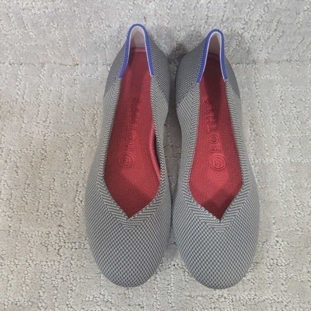 Rothy’s The Flat Women's Size 7 Charcoal Slip On … - image 1