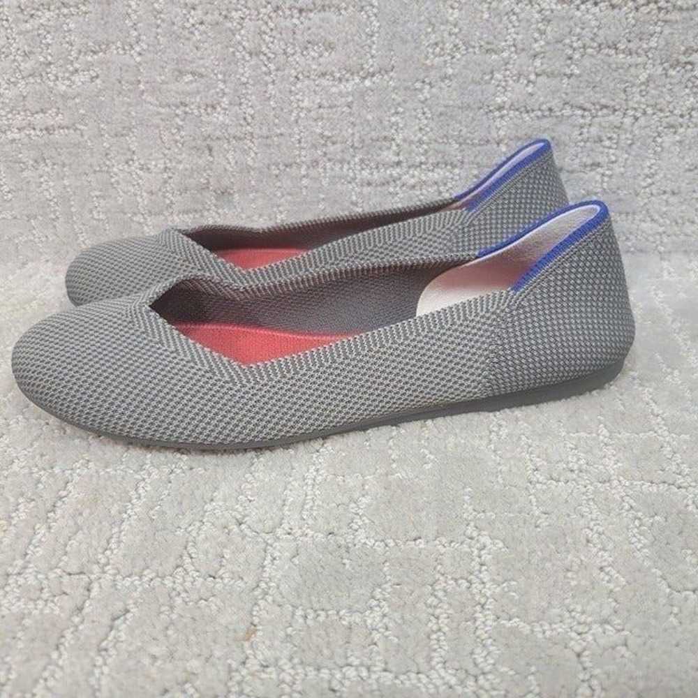 Rothy’s The Flat Women's Size 7 Charcoal Slip On … - image 2