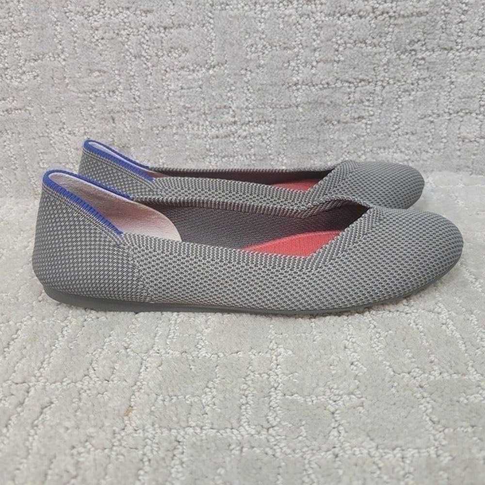 Rothy’s The Flat Women's Size 7 Charcoal Slip On … - image 4