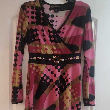 Vintage Karen Arnold embellished tunic - image 1