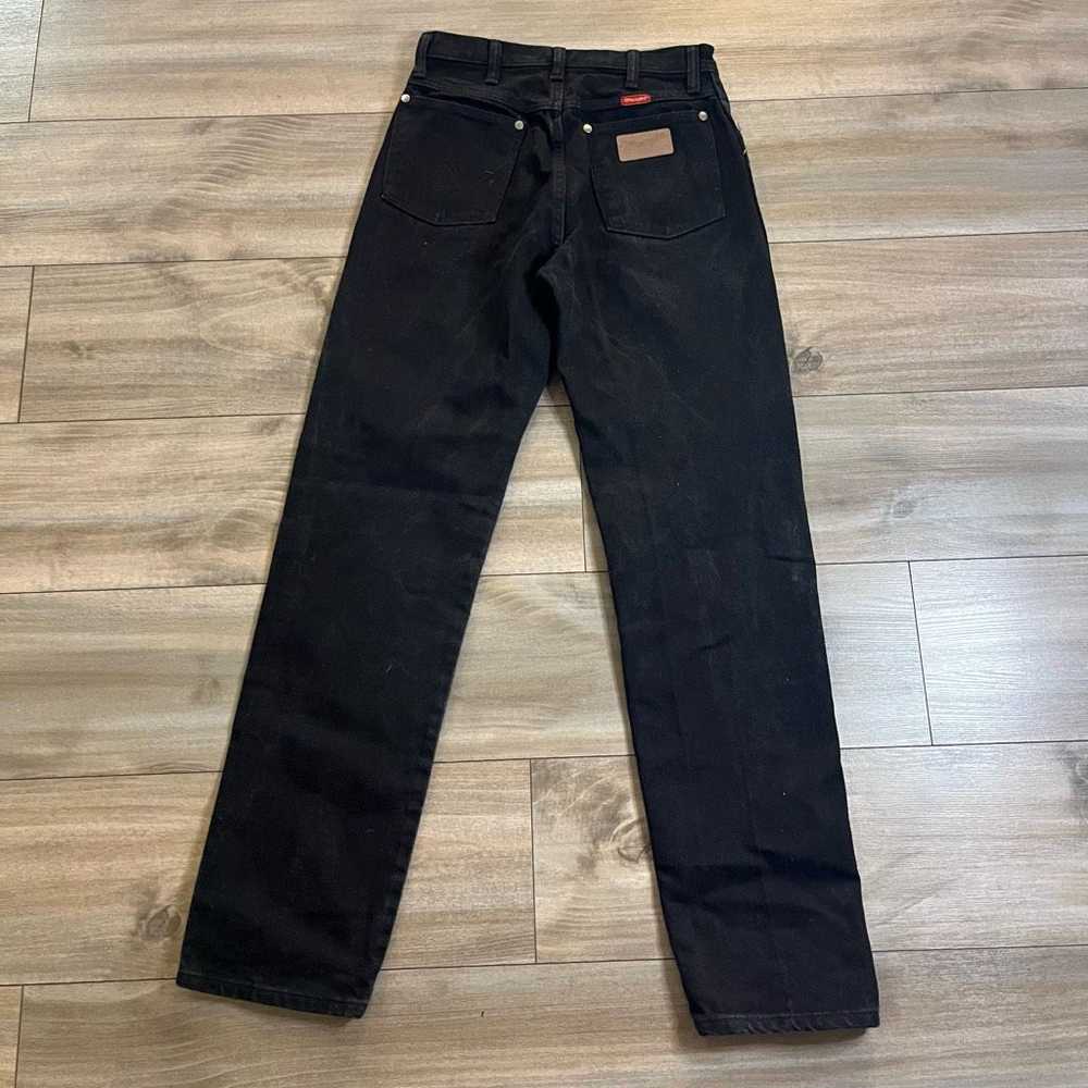 Wrangler Vintage Wrangler Black Denim Jeans Women… - image 6