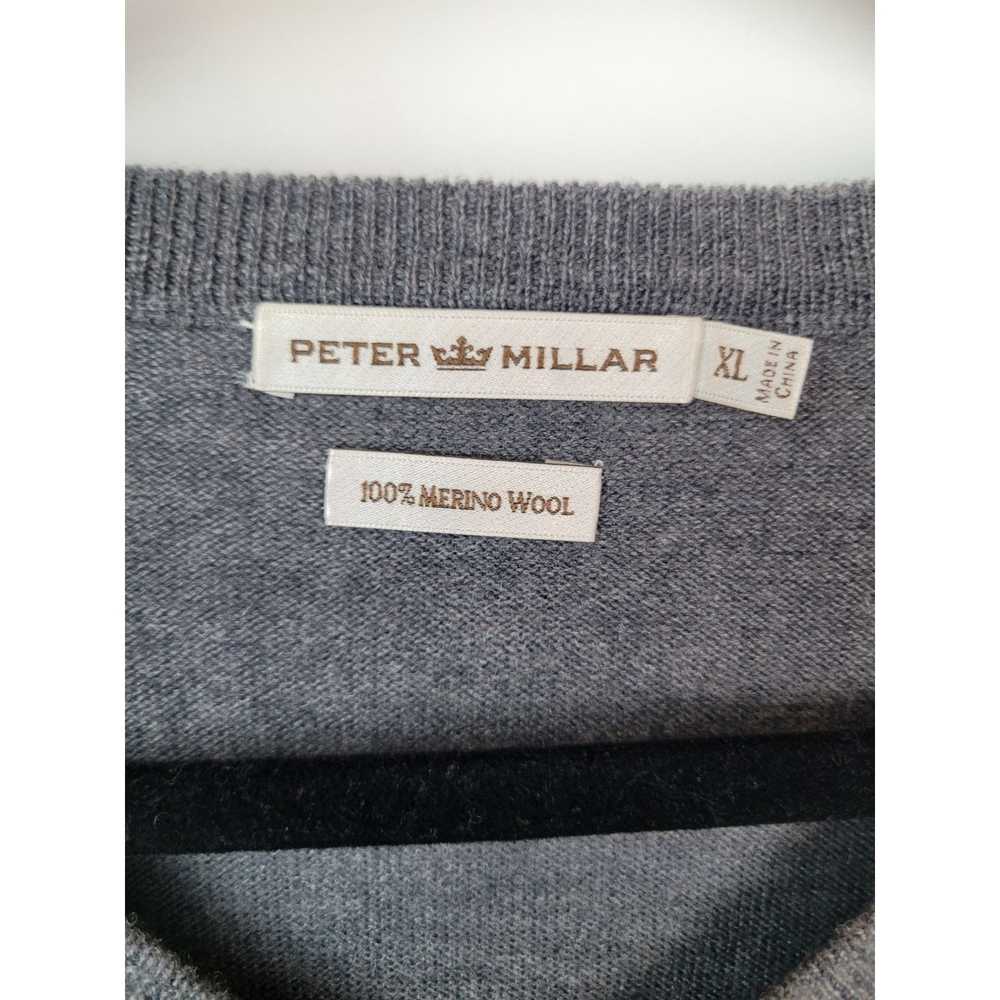 Peter Millar Peter Millar Mens Merino Wool V-Neck… - image 4