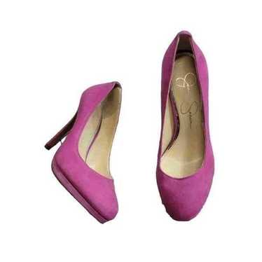 Jessica Simpson Hot Pink Given Platforms 6.5