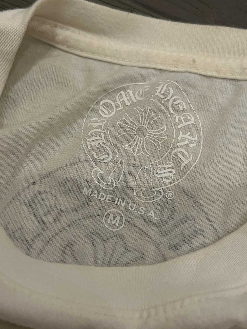 Chrome Hearts Chrome Hearts White Tee - image 3