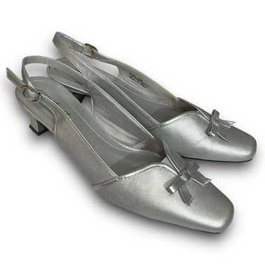 Easy Street Women's Silver Mercury Wedge Pump Wom… - image 1