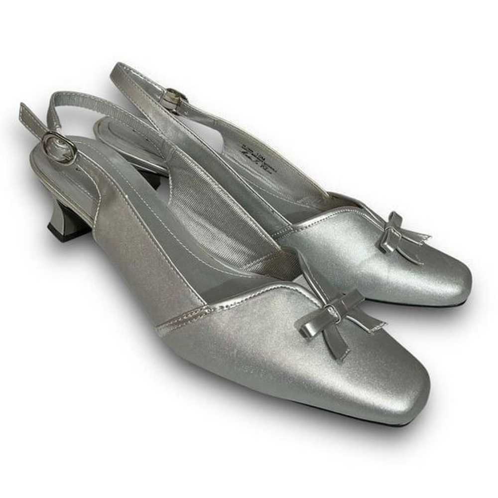 Easy Street Women's Silver Mercury Wedge Pump Wom… - image 7