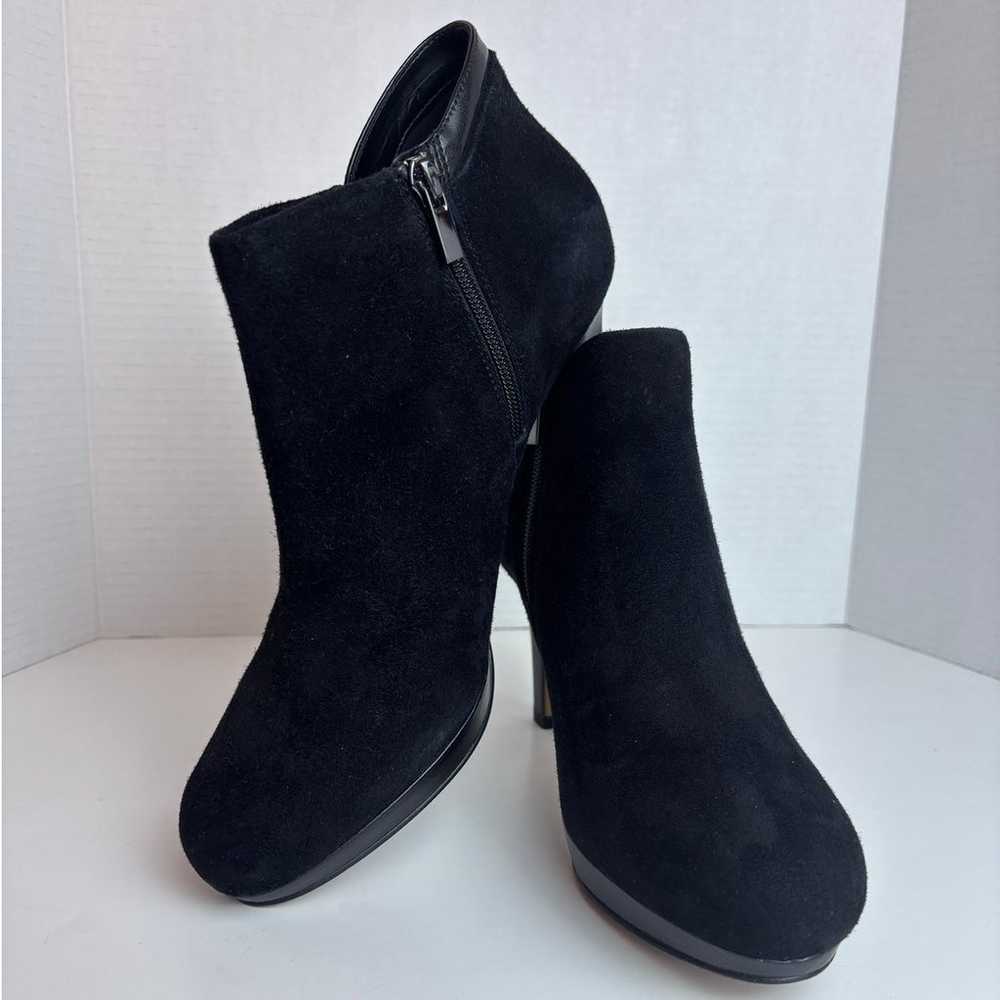 Clarks Artisan Womens Shoes Black Suede Sz 10 Del… - image 1