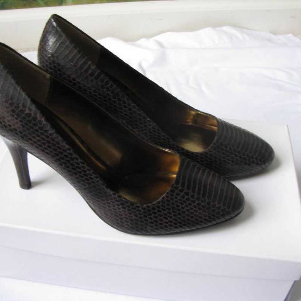 Worthington Brown Pumps High Heel Shoes Sandals 8… - image 3