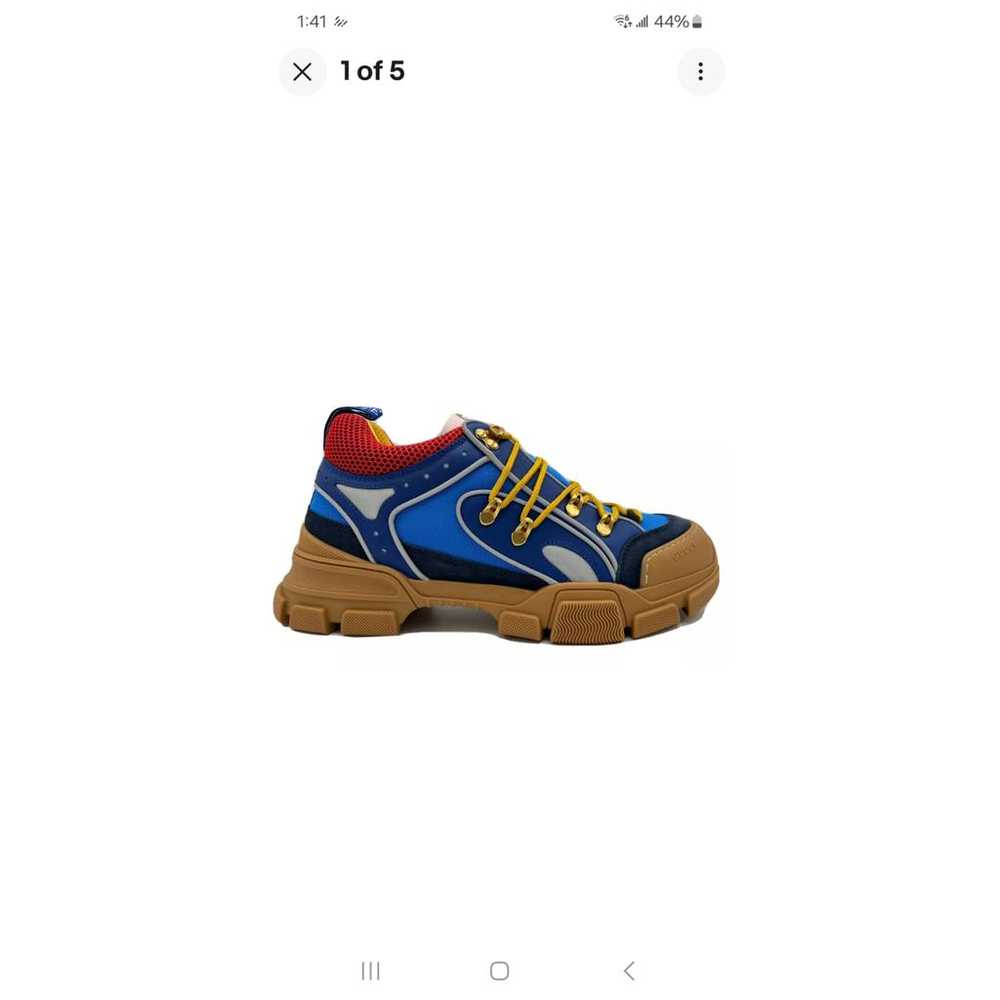 Gucci Flashtrek cloth low trainers - image 2