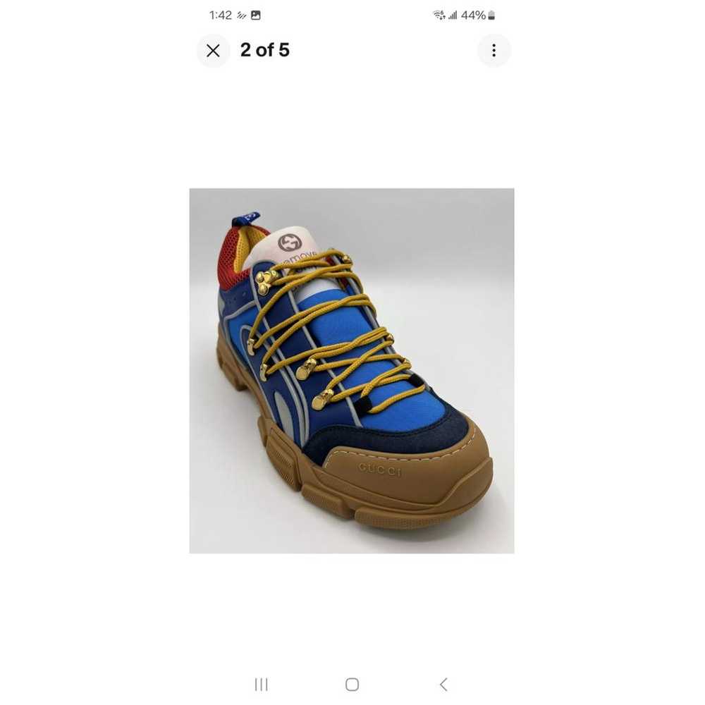 Gucci Flashtrek cloth low trainers - image 3