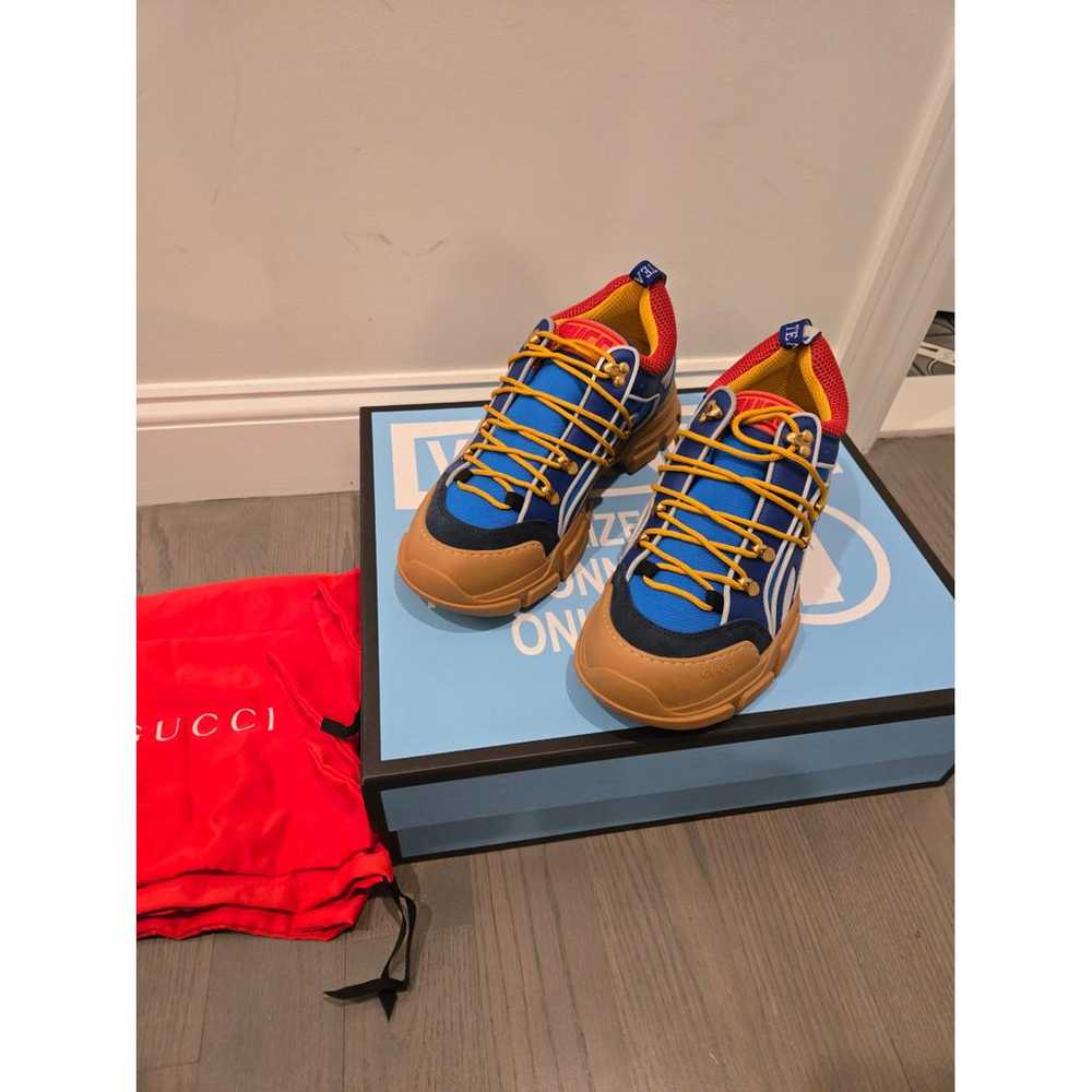 Gucci Flashtrek cloth low trainers - image 4