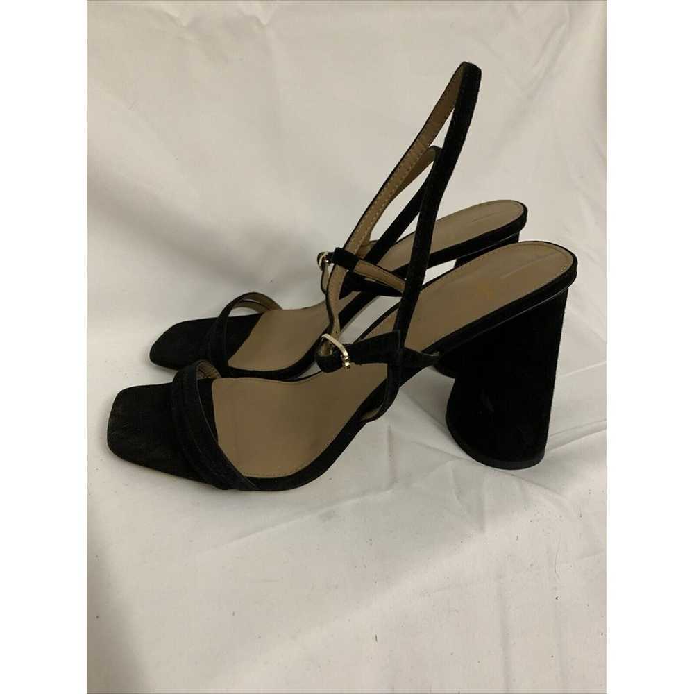 Sam Edelman Kit Black Suede Strappy Heels Women’s… - image 3