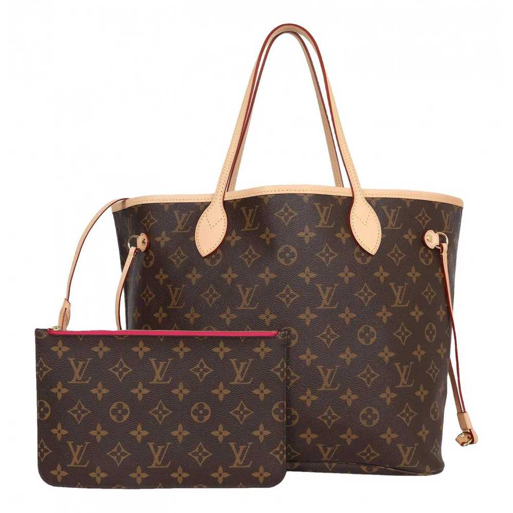 Louis Vuitton Neverfull leather tote - image 1