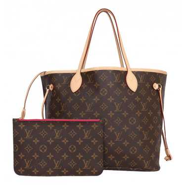 Louis Vuitton Neverfull leather tote