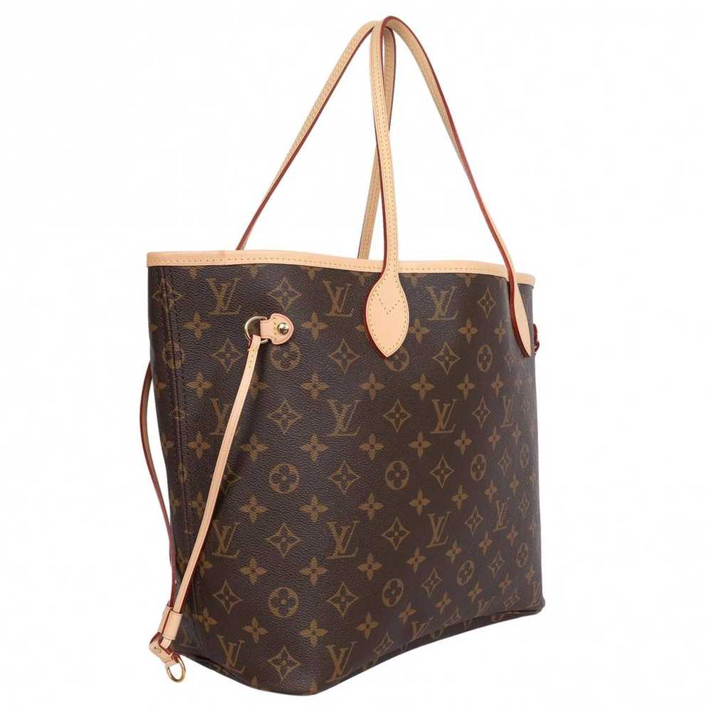 Louis Vuitton Neverfull leather tote - image 4