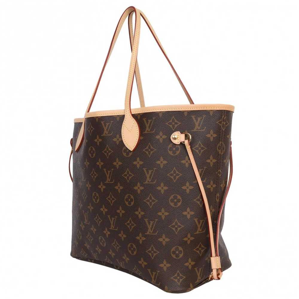 Louis Vuitton Neverfull leather tote - image 5