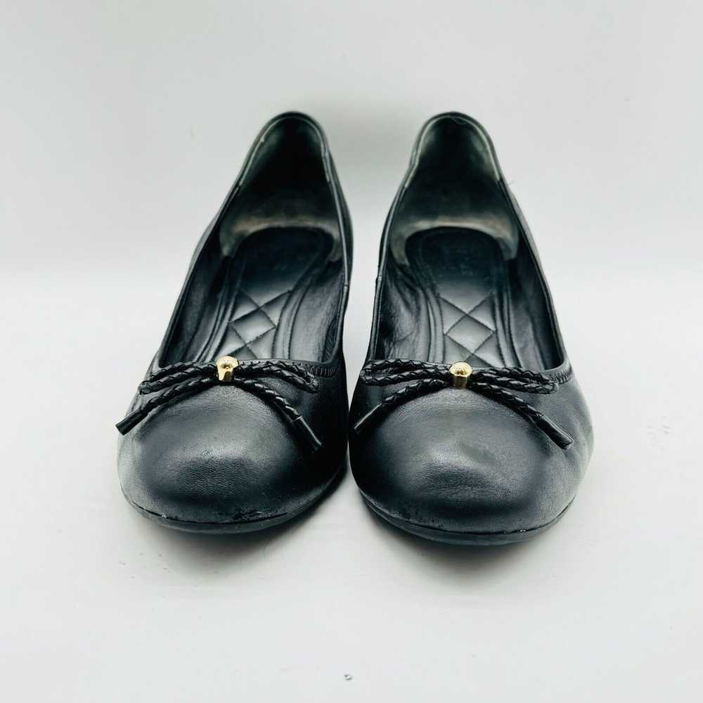 Cole Haan Shoes Womens 9.5 Black Leather Wedge He… - image 3