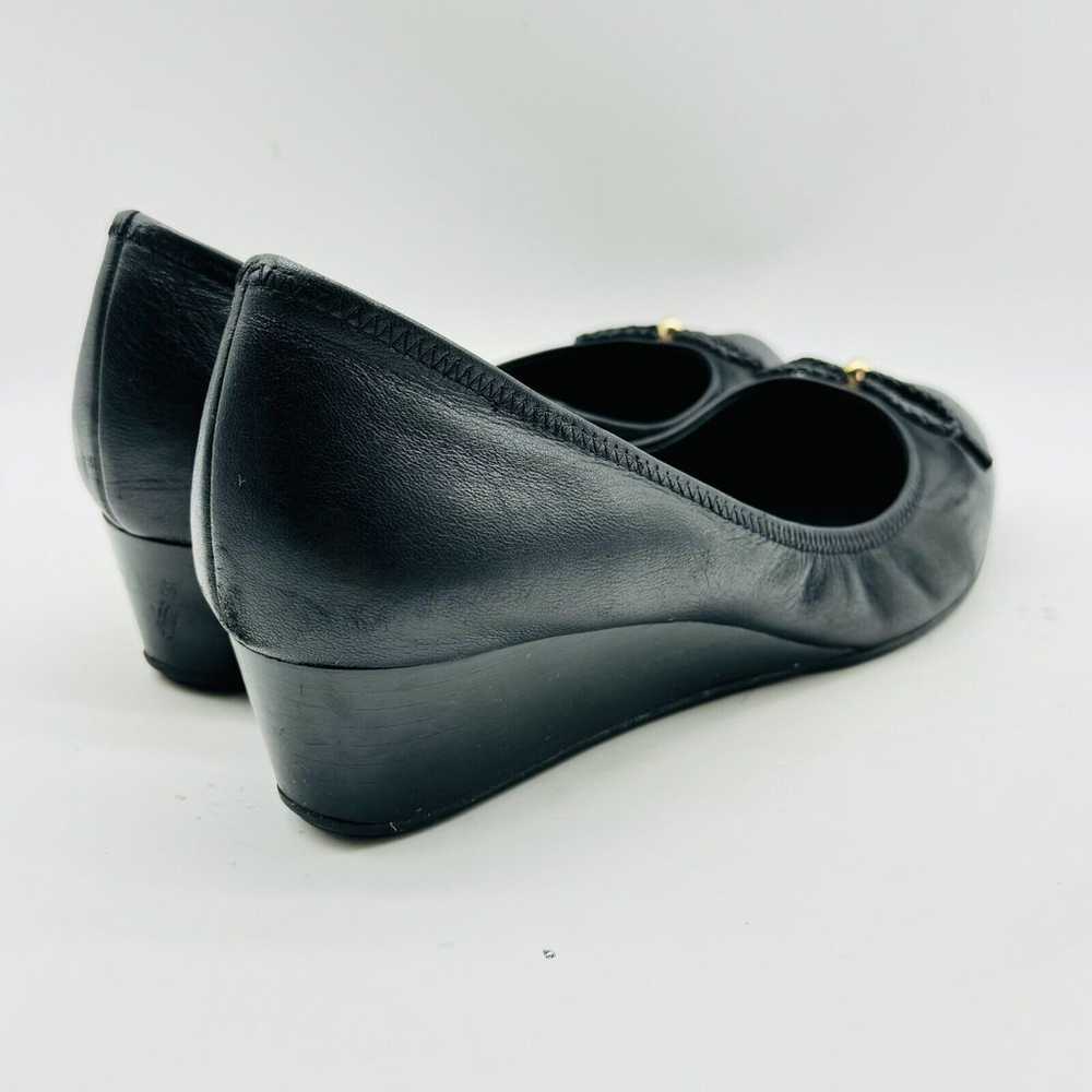 Cole Haan Shoes Womens 9.5 Black Leather Wedge He… - image 9