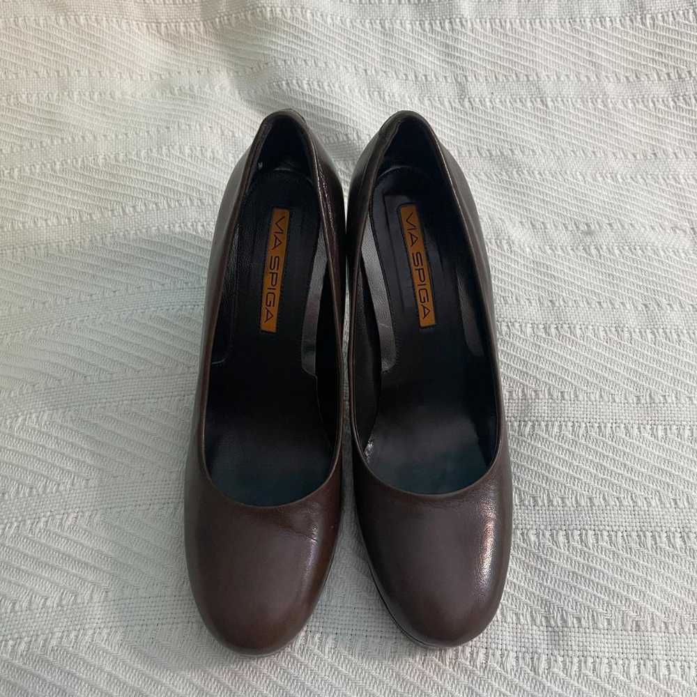 Via Spiga Vero Cuoio Ladies Heels Size 6 1/2 Leat… - image 1