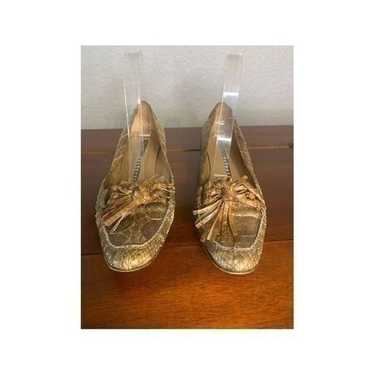 Fratelli Rossetti brown snake skin heels
Size 36.5