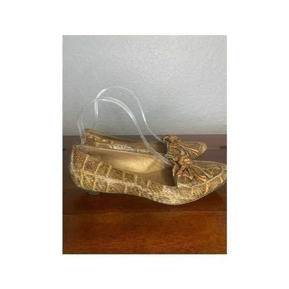 Fratelli Rossetti brown snake skin heels
Size 36.5 - image 4