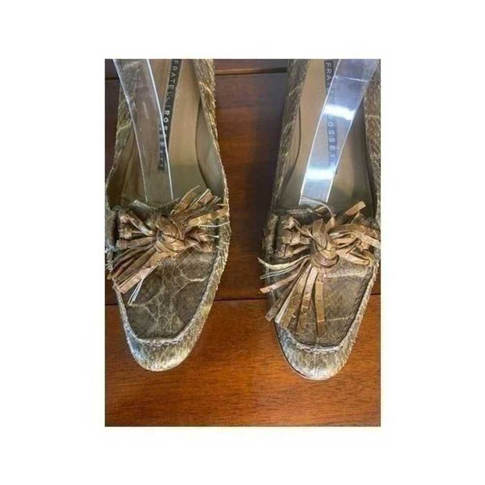 Fratelli Rossetti brown snake skin heels
Size 36.5 - image 5