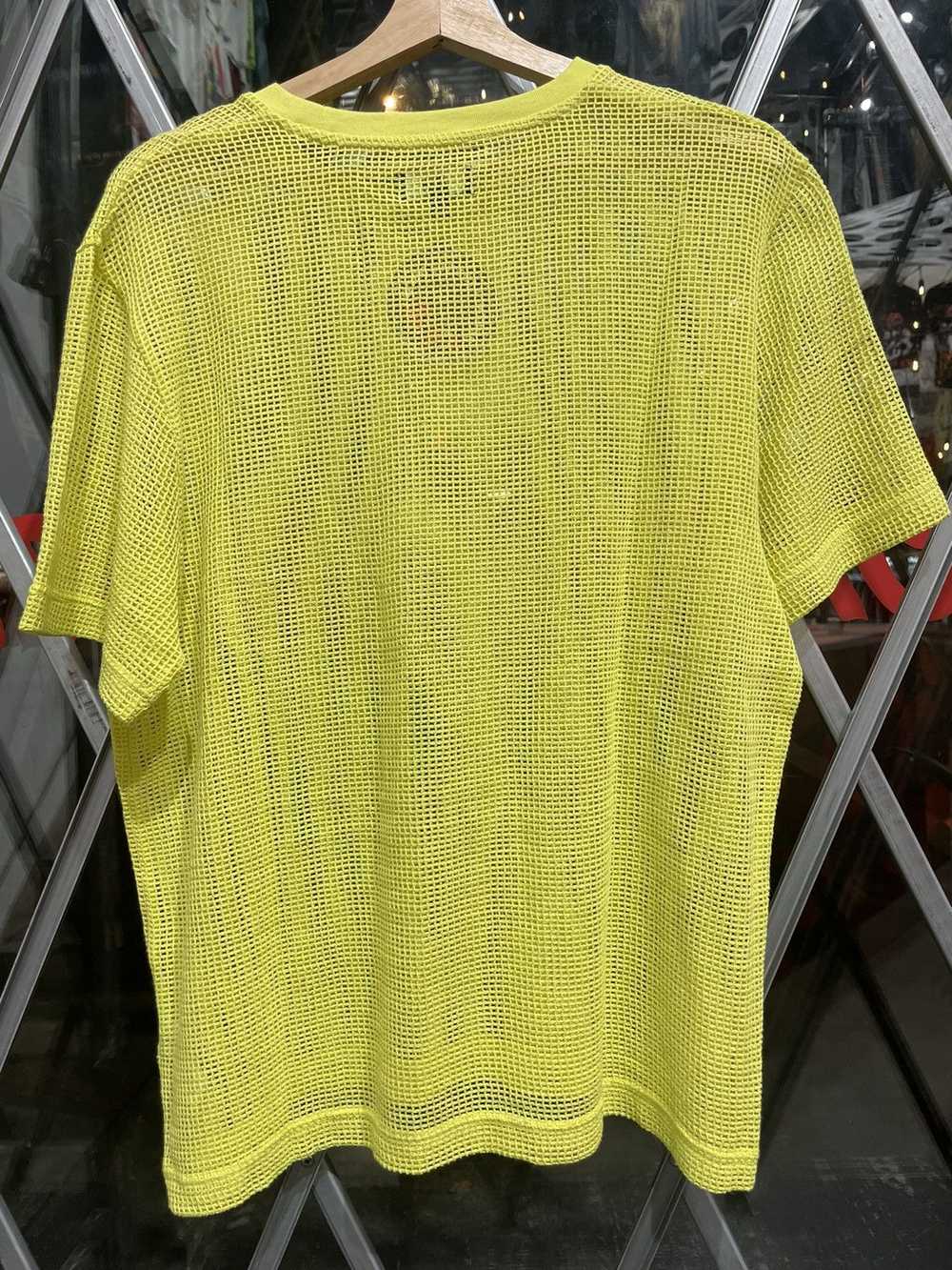 Streetwear × Stussy Stussy mesh top citrus color … - image 1