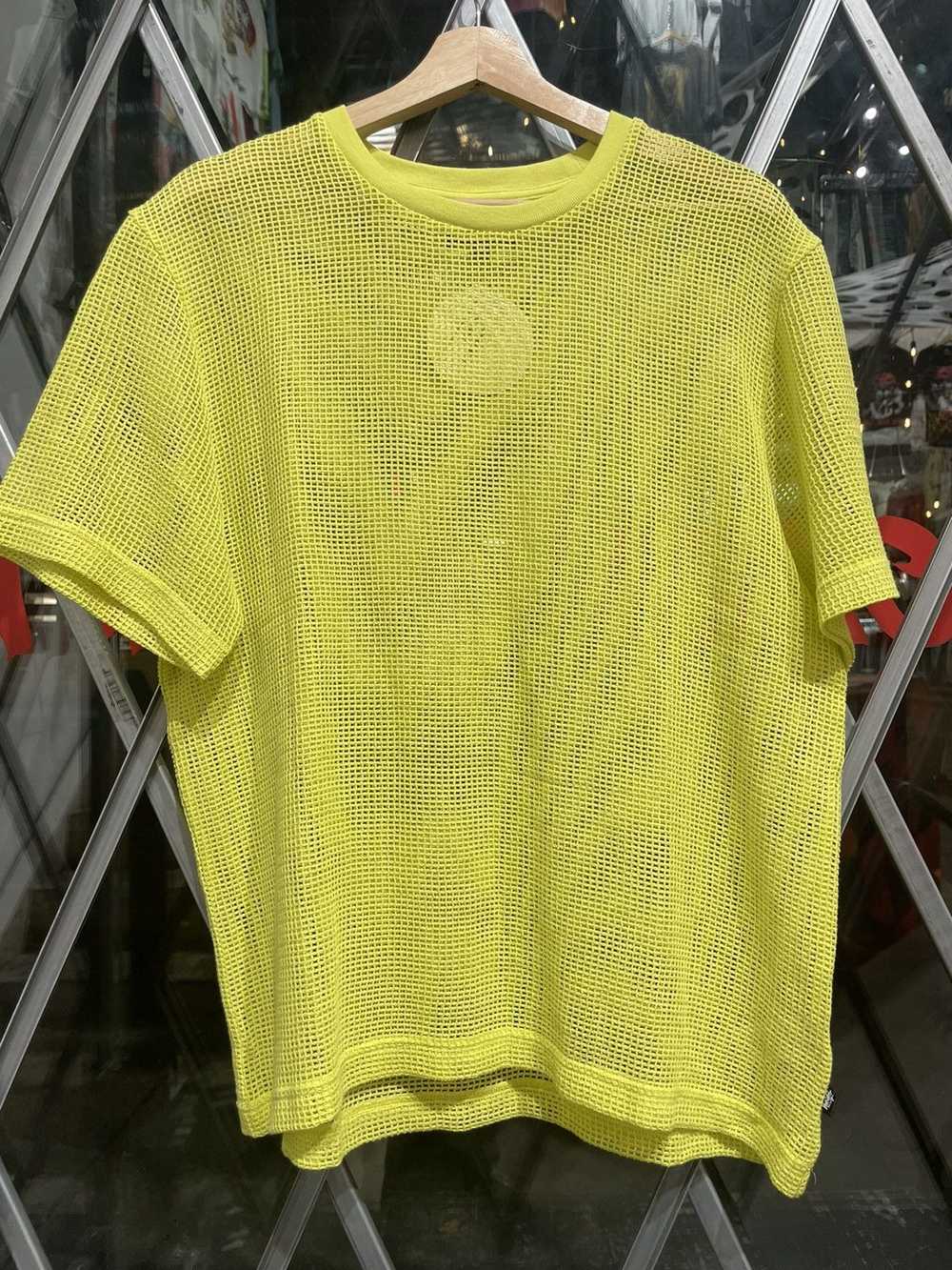 Streetwear × Stussy Stussy mesh top citrus color … - image 2