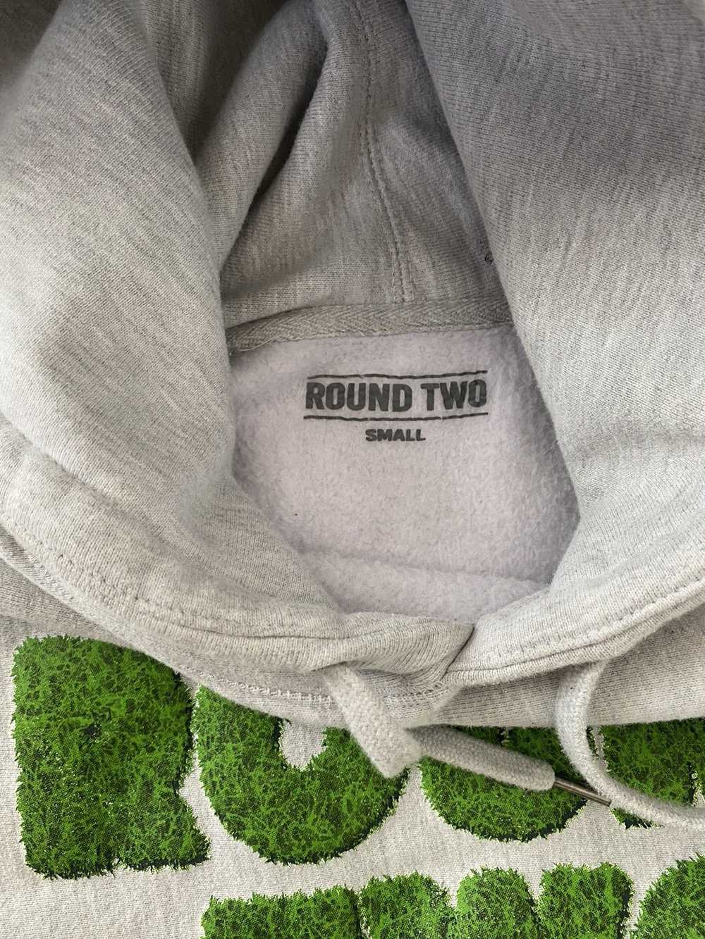 Round Two Round Two Store Grass Puffy Logo Hoodie… - image 3