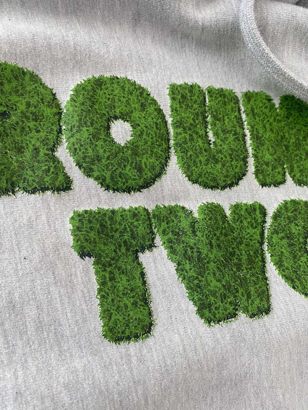 Round Two Round Two Store Grass Puffy Logo Hoodie… - image 4