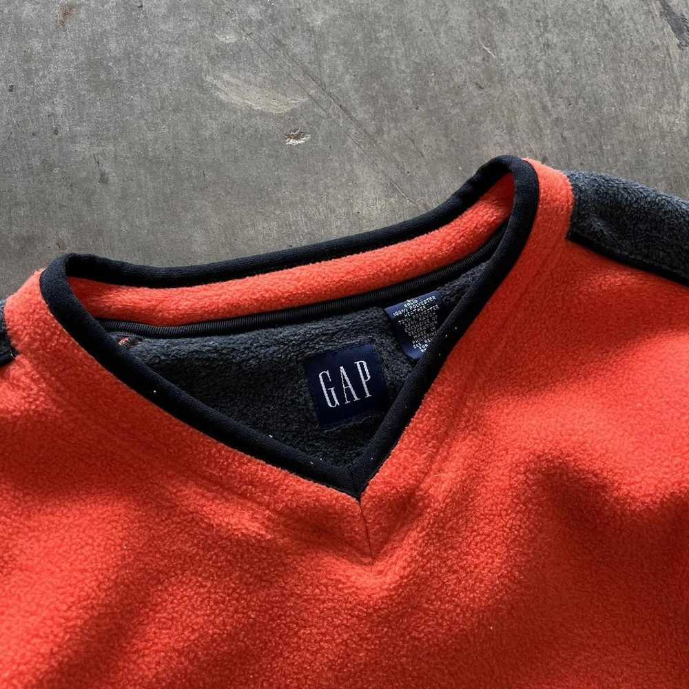 Gap Crazy Vintage Y2K Gap Fleece Pullover - image 2