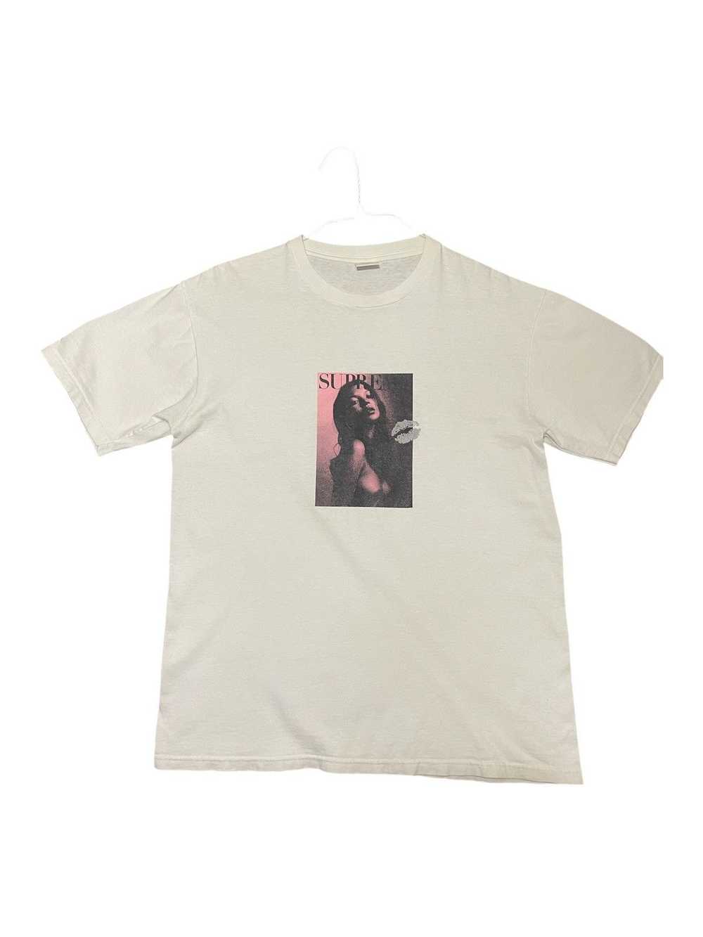 Supreme OG 2006 Kate Moss “Kiss” Tee - image 2