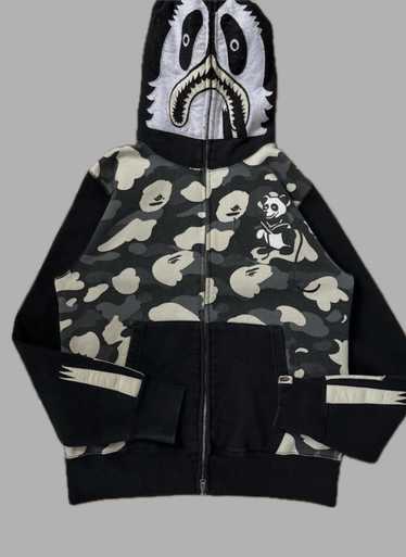 Bape City Camo Panda Full Zip Hoodie