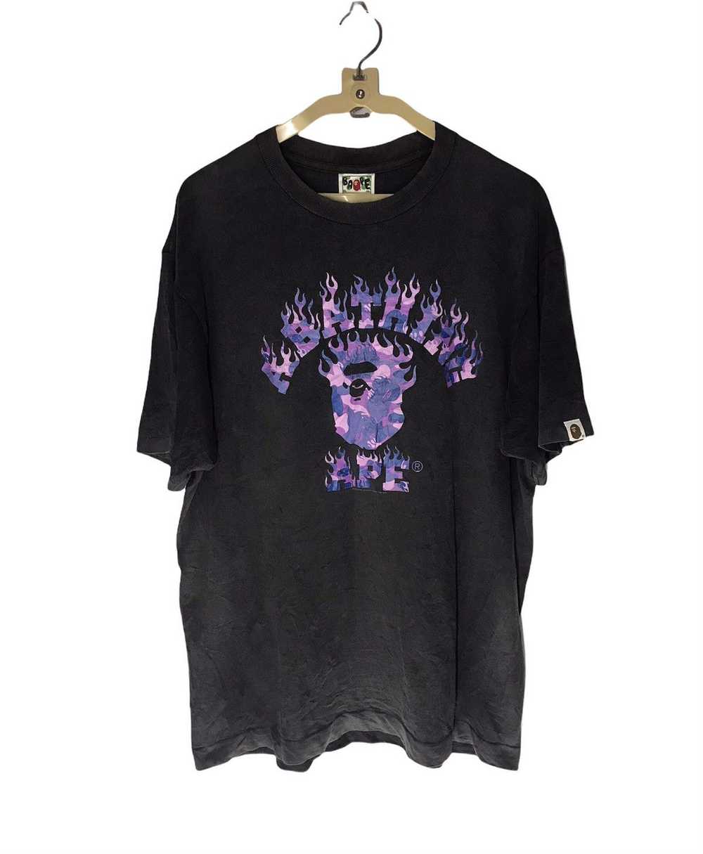 Bape Vintage a bathing ape flame spell camo distr… - image 2