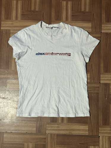 Alexander Wang × Vintage ALEXANDER WANG USA logo t