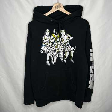 Injured Generation outlet Men's M Black Asap Rocky Moshpit Babushka Boi L/S Hoodie EUC