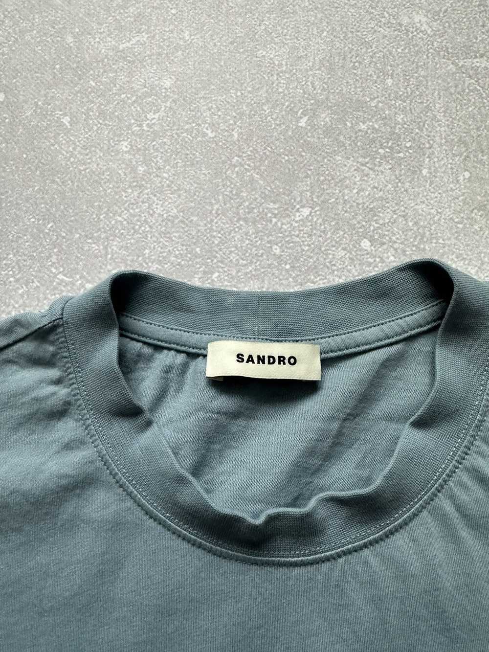 Luxury × Sandro × Streetwear T-shirt Sandro short… - image 3