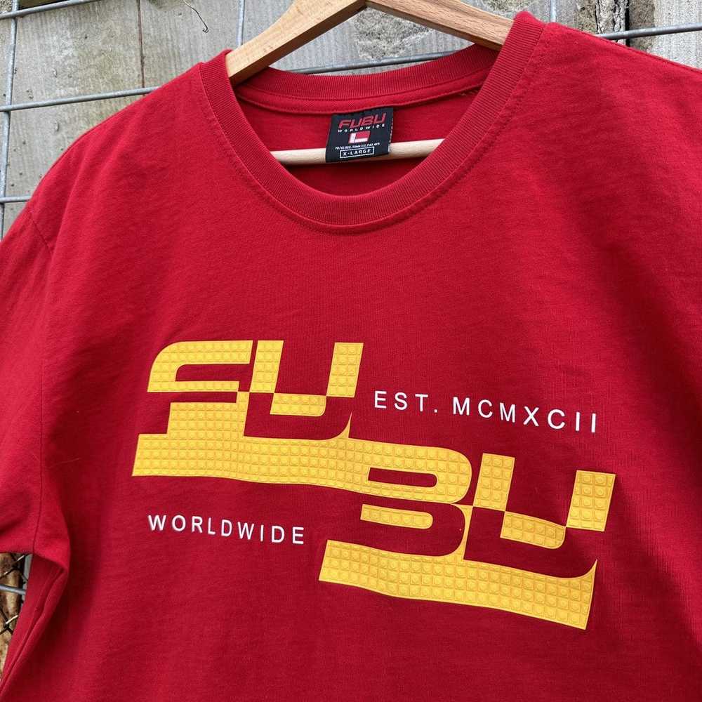 Fubu × Streetwear × Vintage FUBU 90s Lego T-Shirt… - image 3