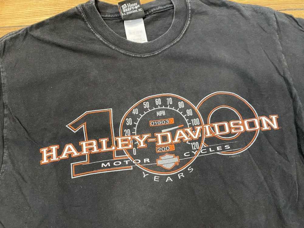 Harley Davidson × Streetwear × Vintage HD Tshirt M - image 2