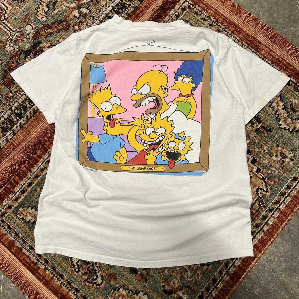 Designer Crazy Vintage Y2K The Simpsons Tee - image 3