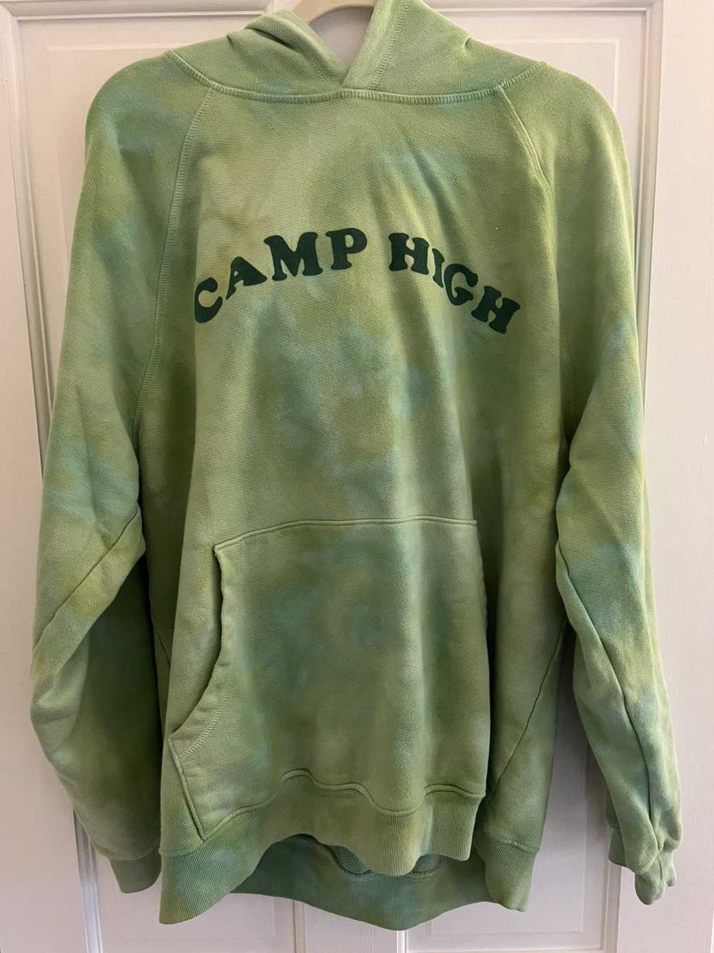 Camp High Camp High Green Tie-Dye Hoodie, XL - image 1