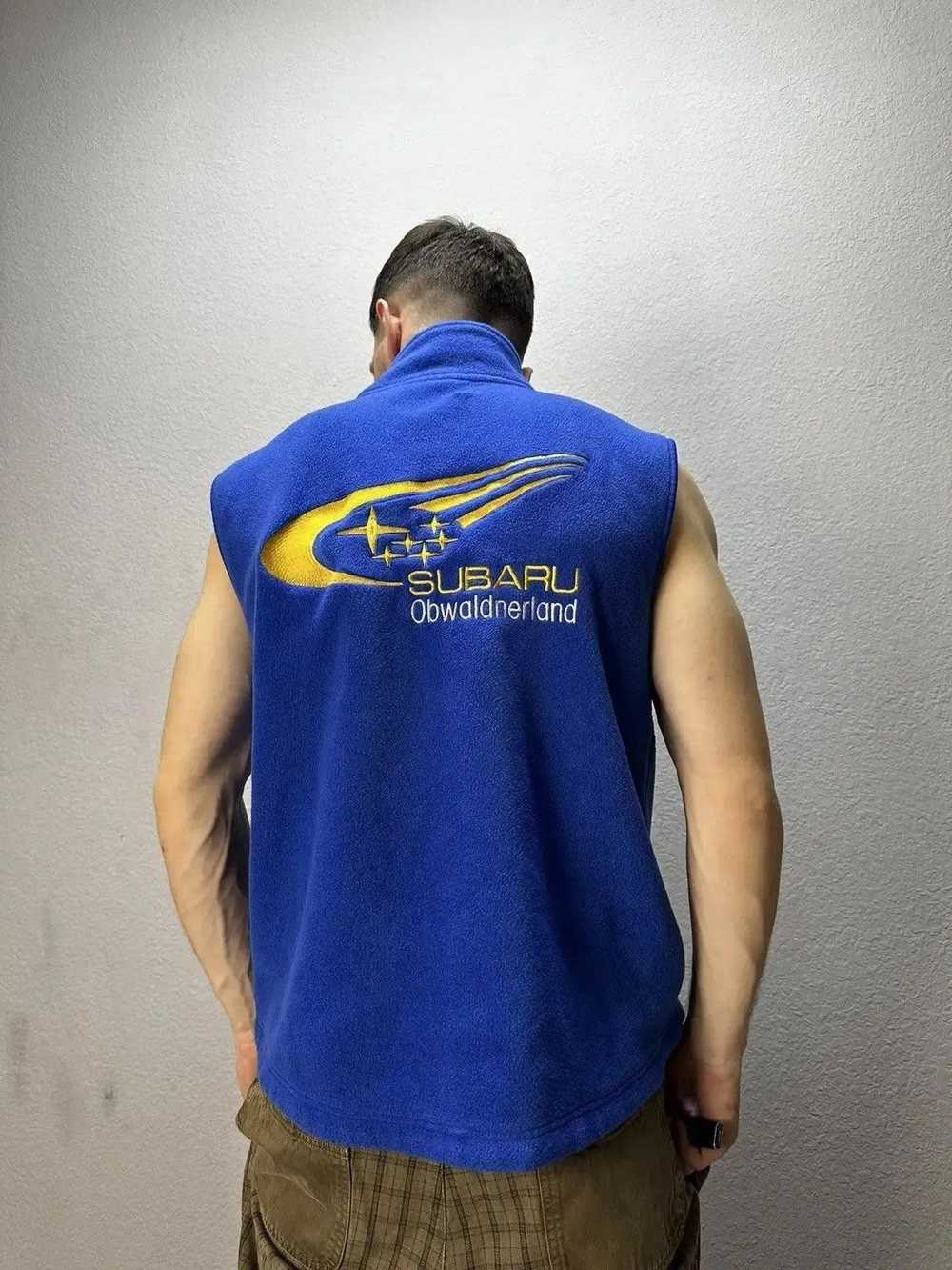 Formula 1 × Racing × Vintage vest Subaru bombers … - image 1