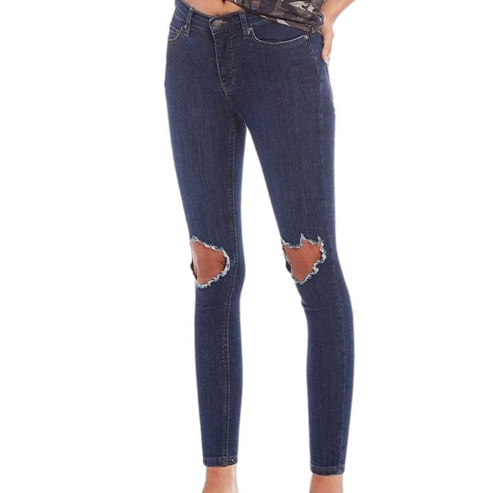 Free People Free People Womens Busted Skinny Jean… - image 4