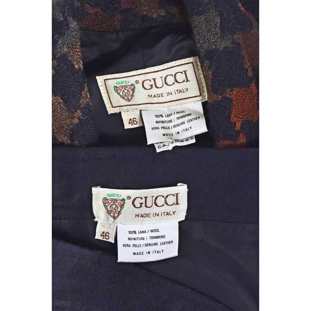 Gucci Wool mid-length dress - image 9