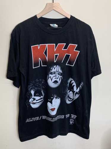 Vintage KISS Alive WorldWide ‘96 ‘97 Greatest Show on Earth I Was There Tee outlet XXL