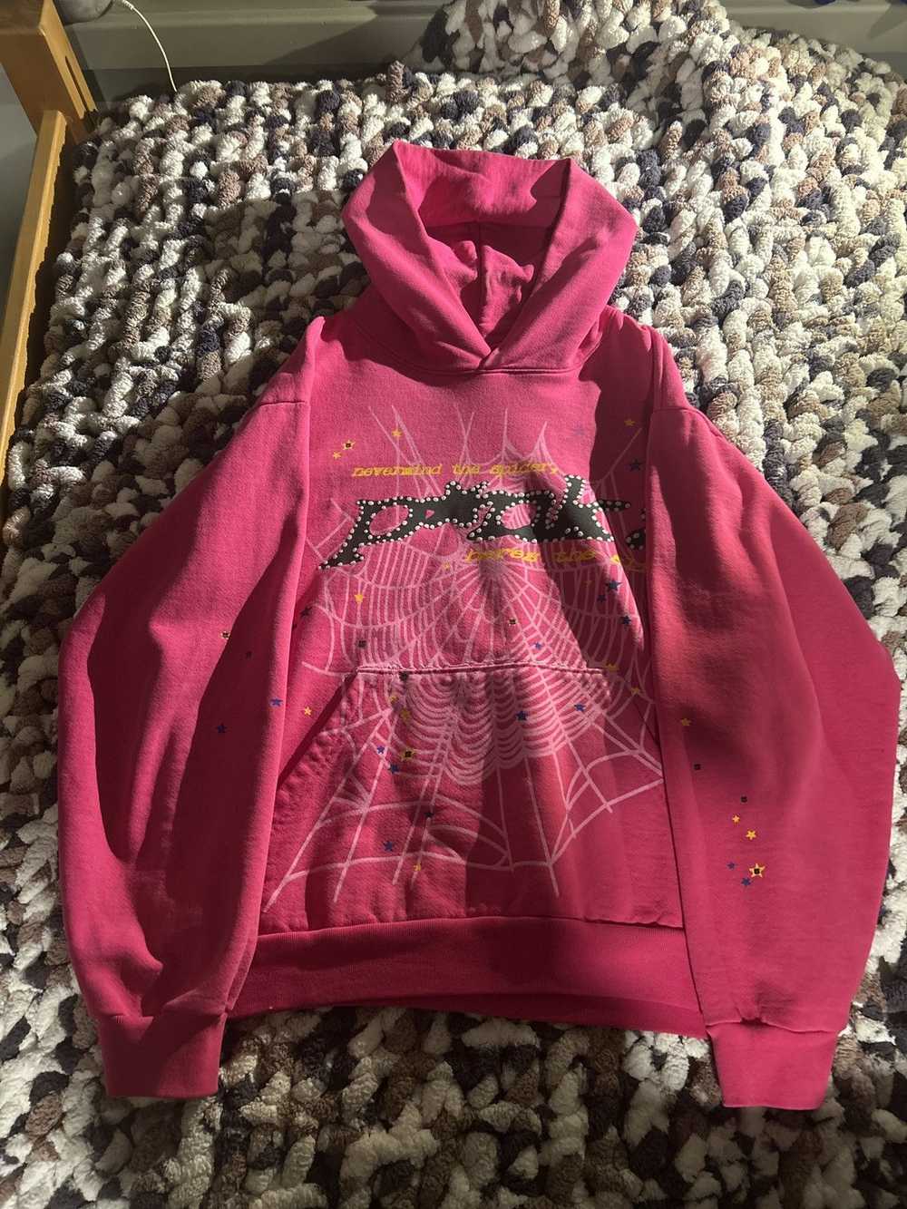 Spider Worldwide × Spyder Sp5der P*NK Hoodie(OG) - image 2