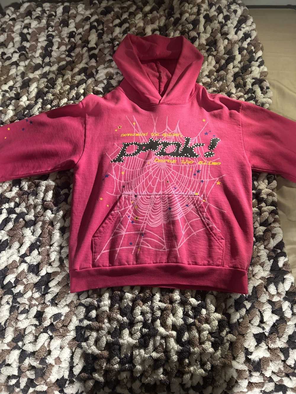 Spider Worldwide × Spyder Sp5der P*NK Hoodie(OG) - image 3